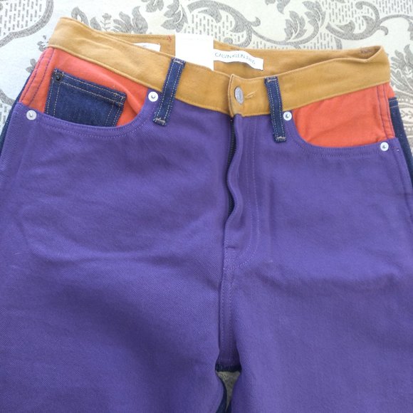 NEW Calvin Klein American Classics High Rise Straight Jeans 27 X 30 - Picture 4 of 7